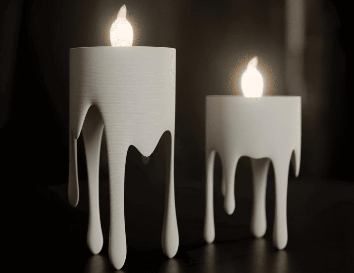best halloween 3d models for 2026_7_floating dripping candle
